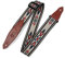 Levy's MSSN80-MLT Gitarrengurt Jacquard Weave Poly Back & Leather Ends 2 - Multi