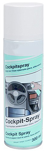 Cockpitspray / -pflege - 300ml - silikonfrei, schützt vor Verschmutzung, statischer Aufladung und Feuchtigkeit. Frischt die Farbe auf. Gibt den behandelten Teilen ein neuwertiges Aussehen und bietet Schutz vor UV-Einwirkung