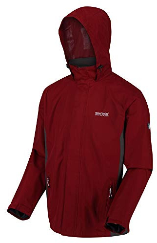 Regatta Matt – Lightweight, Waterproof and Breathable Technical Jacket with Hood and Mesh Lining Jackets Waterproof Shell Men