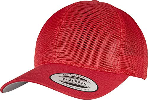 Flexfit YP Classics 360 OMNIMESH Cap,red one Size