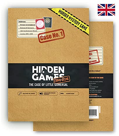 PEGASUS GAMES Hidden Games - Crime Scene: Case 1 - The Little Gomersal (PEG9022)