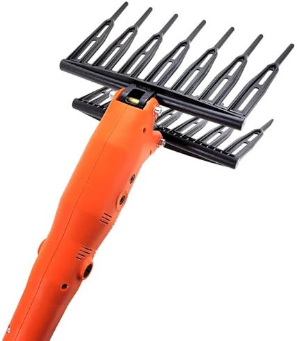 Generico SCUOTITORE Olive ABBACCHIATORE SCUOTIOLIVE A Batteria 12V VALGARDEN TELESCOPICO