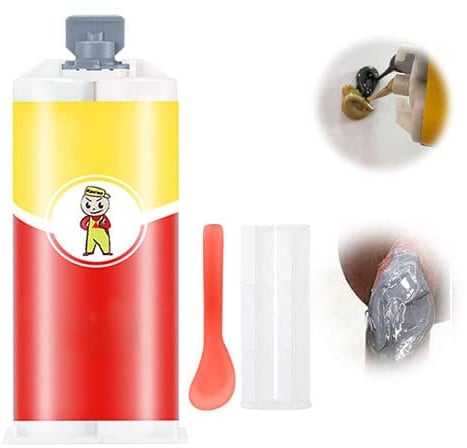 Shenrongtong All-Purpose Repair Glue, 1 Super Glue Weld Metal Repair Paste, Casting Repair Glue for Metal, High Temperature Resistant Welding Filler Repair Gel for Metal, Iron, Steel Defect
