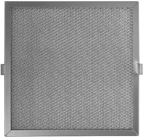 GDE - Metall-Fettfilter für Dunstabzugshaube, 24,5 x 24,5 x 2,5 cm, kompatibel mit Novy 906109