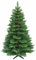 RS Trade 23012 Premium Tanne PE/PVC 240 cm Weihnachtsbaum künstlich (Ø ca.146 cm) ca. 2366 Spitzen, Schnellaufbau Klappsystem, Naturgetreue Spritzguss Elemente, Tannenbaum inkl. Christbaum Ständer