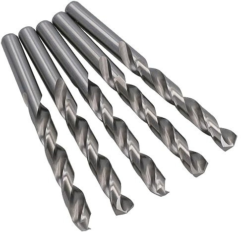 Brocas HSS-G Xtra de 12 mm para taladrar metal, hierro, madera, plásticos, 5 unidades