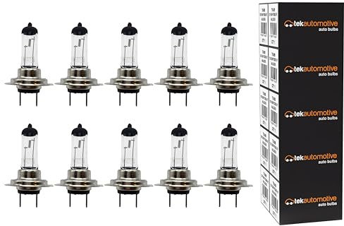 Tek Automotive H7 Headlight Bulb H7 Bulb 12V 55W 477 PX26D - 10 Pack