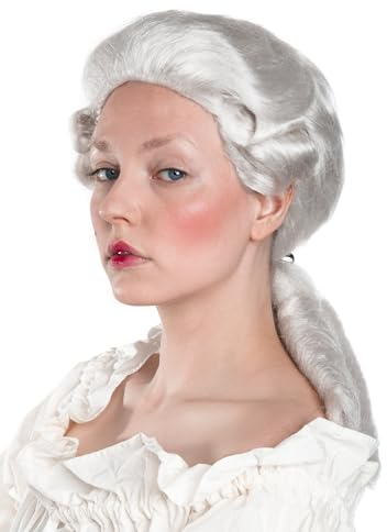 Mozart Perücke - Kostüm-Zubehör Karneval, Halloween & Motto-Party