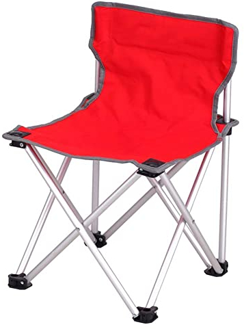TEmkin Tragbarer Campingstuhl ohne Armlehnen, Leichter Klappstuhl mit robuster Tragetasche für Bergsteigen, Abenteuer, Wandern, Angeln, Rucksackreisen, C, Farbe: A (A)
