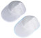 SEABABOO 2 Stück Hutwaschbeutel für Baseballkappen, Cap Washer mit Mesh-Wäschebeutel, Schutz vor Abnutzung, Verformung und Kratzern, für Waschmaschine und Spülmaschine, Weiß, M