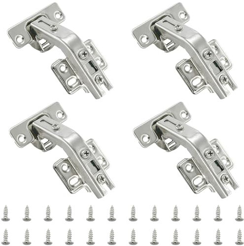 4 PCS 135 Degree Cabinet Door Hinges,Kitchen Cupboard Blind Corner Hinges