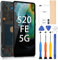 OLED Écran LCD pour Samsung Galaxy S20 Fe LCD Display pour Samsung Galaxy S20 Fe 5G LCD Ecran Remplacement Tactile Digitazer Assemblée avec Réparation Kit