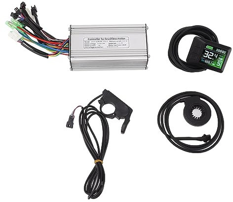 Kit di conversione bici elettrica Koieam Pacchetto completo di modifica della batteria al litio con sensore display controller e acceleratore Migliora la tua esperienza ciclistica