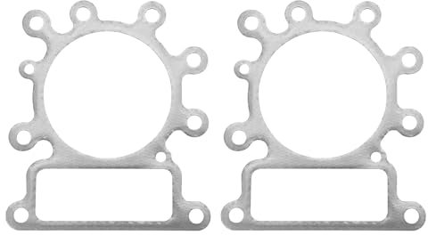 YINETTECH 2 Pezzi Guarnizione Della Testata Del Cilindro Del Tosaerba Compatibile Con Briggs & Stratton Compatibile Con Intek OHV OE 273280S 272614 Guarnizione Motore Del Tosaerba