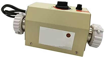 Calentador de jacuzzi 3kw Termostato de calentador de agua eléctrico for bañera de piscina SPA Baño for bañera de hidromasaje Tubo de calefacción eficiente