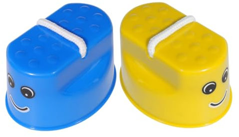 JOINPAYA 2 Stück Balancieren Auf Stelzen Spielzeugstelzen Kindergartenstelzen Kraftfähigkeitsentwicklung Stelzen Zum Gehen Stelzen Laufbecher Stelzen Zum Trainieren Stelzen Für Pp