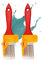 2Pcs Cutting in Paint Brush,Cutting in Brush,Cutting in Tools for,Paint Brush Edger,Edging Paint Brush,for Home Office Room Wall Ceilings Edges Trim (Red)