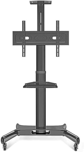 JDJXYNSRT Rolling TV Stand, Mobile TV Cart, Television Stands On Wheels, TV Riser TV Mounts, Stands & Turntables, Trolley Floor Bracket(