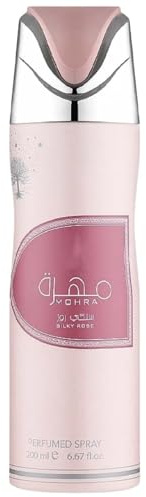 Mohra Silky Rose Perfumed Body Spray for Womens Long-Lasting Floral & Sweet Fragrance, Daily Body Mist with Elegant Aroma 200ml Deodorant Spray for All Skin Types