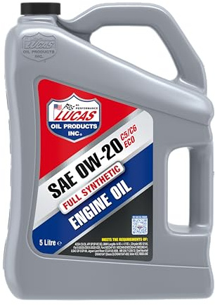 Lucas Oil Synthetic 0W-20 C5/C6 ECO Engine Oil - 5 Litre