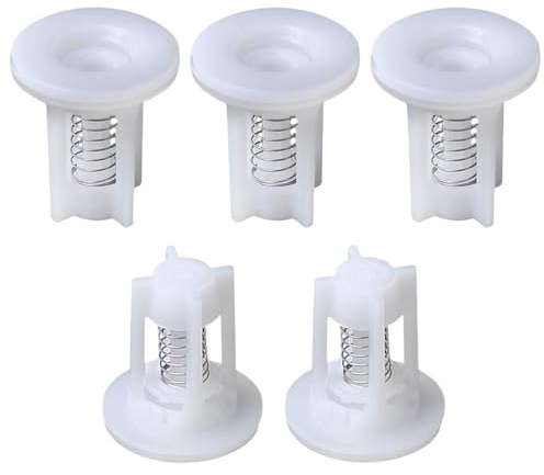 MagiDeal 5-teiliges Wasserzähler-Rückschlagventil, Tropfschutz, tragbar, Rückflussverhinderer, Rückschlagventil mit Innenstopfen für Bewässerungspools, 15 Mm