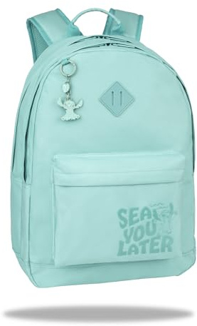 CoolPack Disney Stitch Scout – Schulrucksack mit 2 Hauptfächern & ergonomischer Polsterung (Mint)