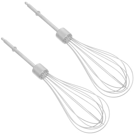 2pcs Hand Mixer Stainless Steel Beaters 12 Wire Whisk Attachment