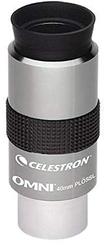 Celestron Omni 40mm Plössl Okular (Thread-in Filters 1,25 Zoll) mit 43° Gesichtsfeld