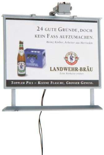 Viessmann 6336 - H0 Werbetafel mit LED-Beleuchtung