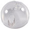 GENUINE ZANUSSI Oven Cooker Glass Lamp Cover 1258462033