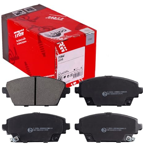 TRW GDB3291 Bremsbelagsatz, Scheibenbremse | Kompatibel mit: NISSAN ALMERA TINO, PRIMERA, PRIMERA Hatchback, PRIMERA Hatchback, PRIMERA Kombi