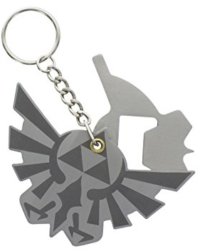 Paladone The Legend of Zelda Hyrule Schlüsselanhänger Multi Tool, Metall, Mehrfarbig, 0.02 x 8 x 5 cm, 2