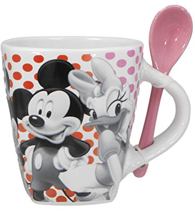 Disney Mickey Groupies Mug With Spoon