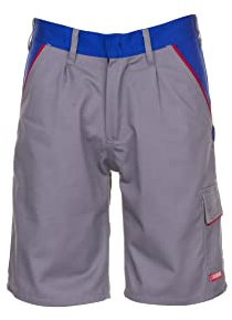 Planam 2373068 Highline Shorts, Zink/Kornblau/Rot, Größe 4XL