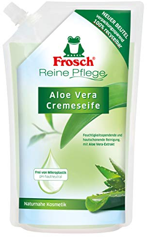 Frosch Handseife Aloe Vera Nachfüller, 2er Pack (2 x 500 ml)