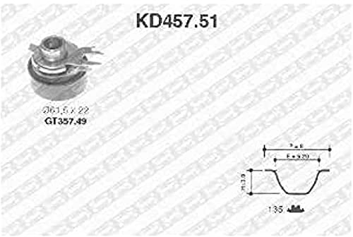 SNR Zahnriemensatz, KD457.51