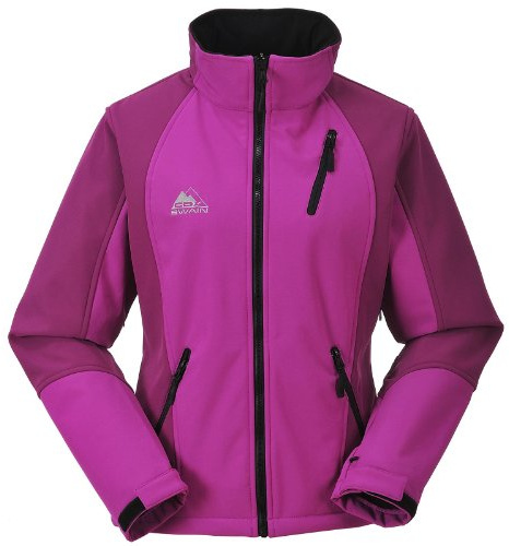 Cox Swain Titanium 3-Lagen Damen Softshell Jacke Forest - 10.000mm Wassersäule 2.000mm atmungsaktiv, Colour: Red, Size: M