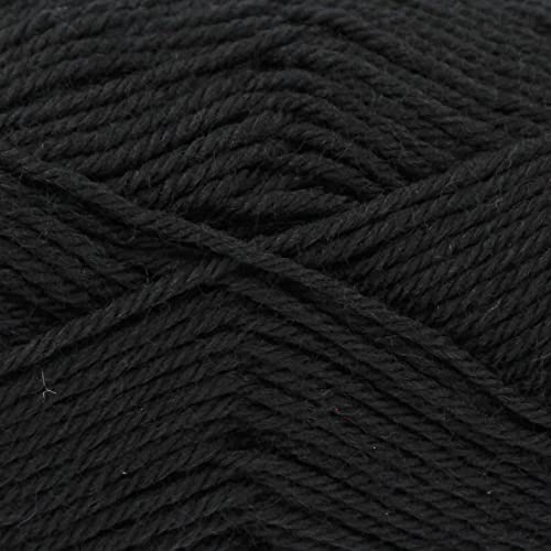 King Cole 61048 Merino Blend 4Ply Black Yarn - 180M, 50g