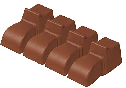 6 x Sets Of Terracotta Colour Plastic Lions Feet Plant Pot Feet 4 Feet Per Set