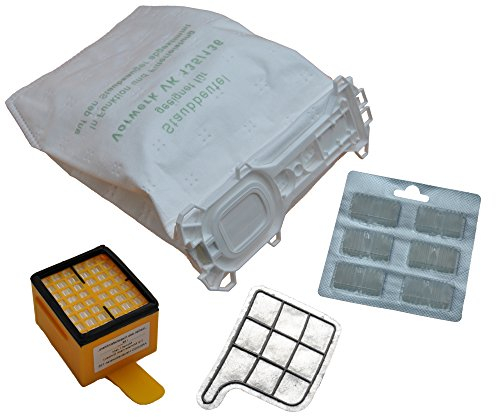 12 Staubsaugerbeutel 5 lagig Premium Microvlies Allergiker geeignet 1 Hygienefilter 1 Motorschutzfilter 12 x Duft passend für Vorwerk Kobold 135 136 135SC VK135 VK136 FP135 FP136 FP135 SC …