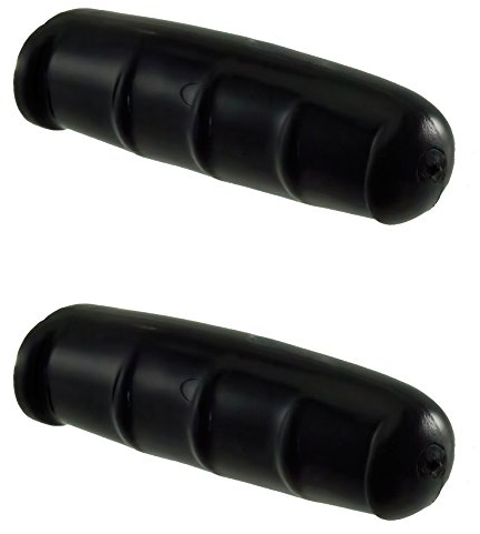 Klassische Griffe aus Harz, Vintage, Retro, Schwarz für Ergonomisches Fahrrad 3230