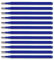 Pilot Frixion Ball Tintenroller Ersatzminen, 0,7 mm, blau (6 Stück)
