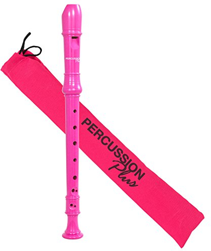 Percussion Plus PP1615 Bunte Sopran-Blockflöte, Rosa
