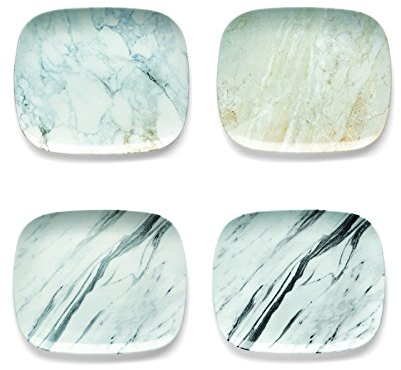 Guzzini GZ11310052 Set 4 Piatti Carrara Serie My Fusion