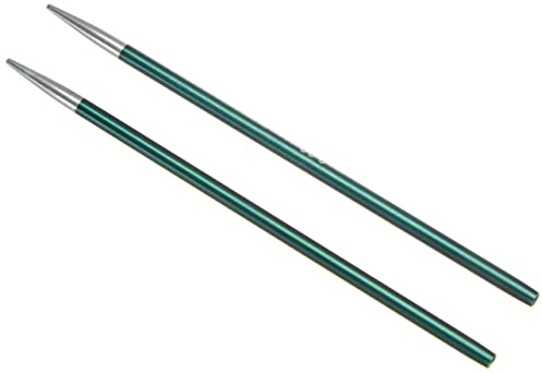 KnitPro KP47528 K47528 Austauschbare Strickspitzen, Metal, Grün, 8.7cm / 3mm