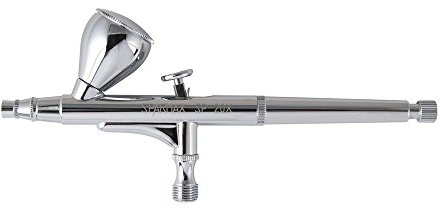 SPARMAX SP-20 Dual Action Gravity Airbrush - Chrome - 0.2mm