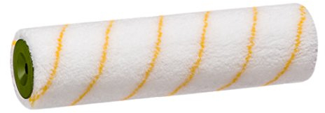 Colorus Malerwalze 25 cm 12 mm Flor Gold Streif | Malerrolle für glatte und leicht strukturierte Oberflächen | Farbwalze für feine Oberflächenstrukturen | Farbrolle strapazierfähig