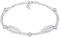 Elli Armband Damen Feder Anhänger Layer mit Kristalle in 925 Sterling Silber