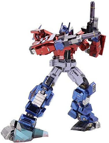 MU Optimus Prime IDW Version 3D Metal Kits DIY Assemble Puzzle Laser Cut Jigsaw Toy YM-L080