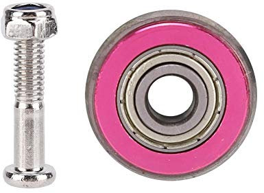 AUNMAS Wheel Cutter, Tungsten-Carbide Superhard Alloy Steel Tile Cutter 22mm Silverline Wheel Cutter Premium Quality Standard Replacement Cutting Wheel Accessory (22 * 6 * 6mm)